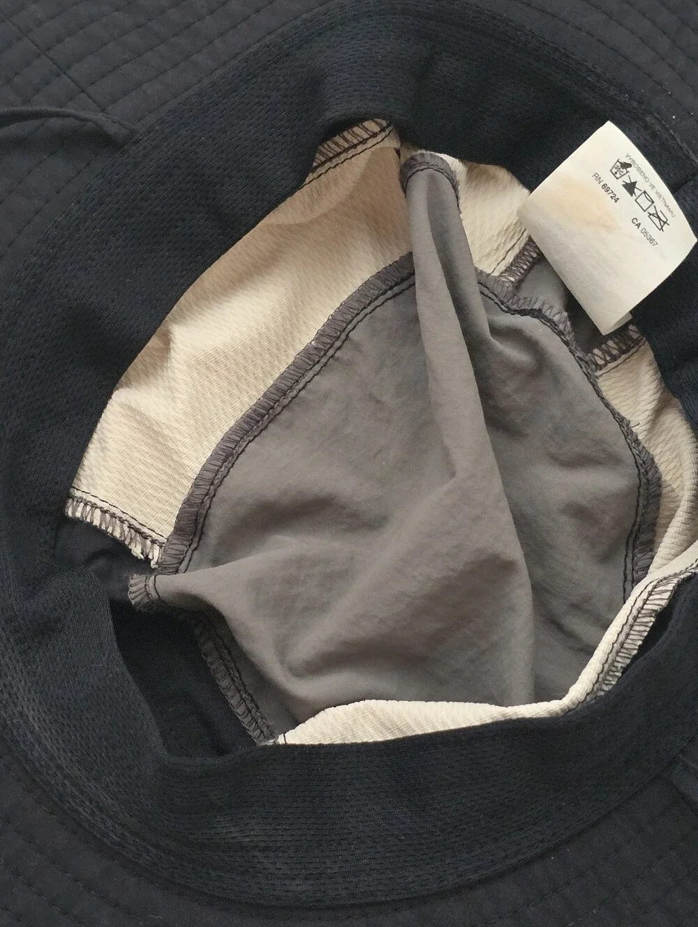 Columbia Kids Bora Bora II Booney Hat L/XL Omni-Shade UPF 50 Hiking Gray